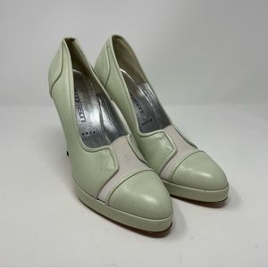 38. Vintage green Bruno Frisoni Heels